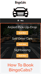 Mobile Screenshot of bingocabs.com